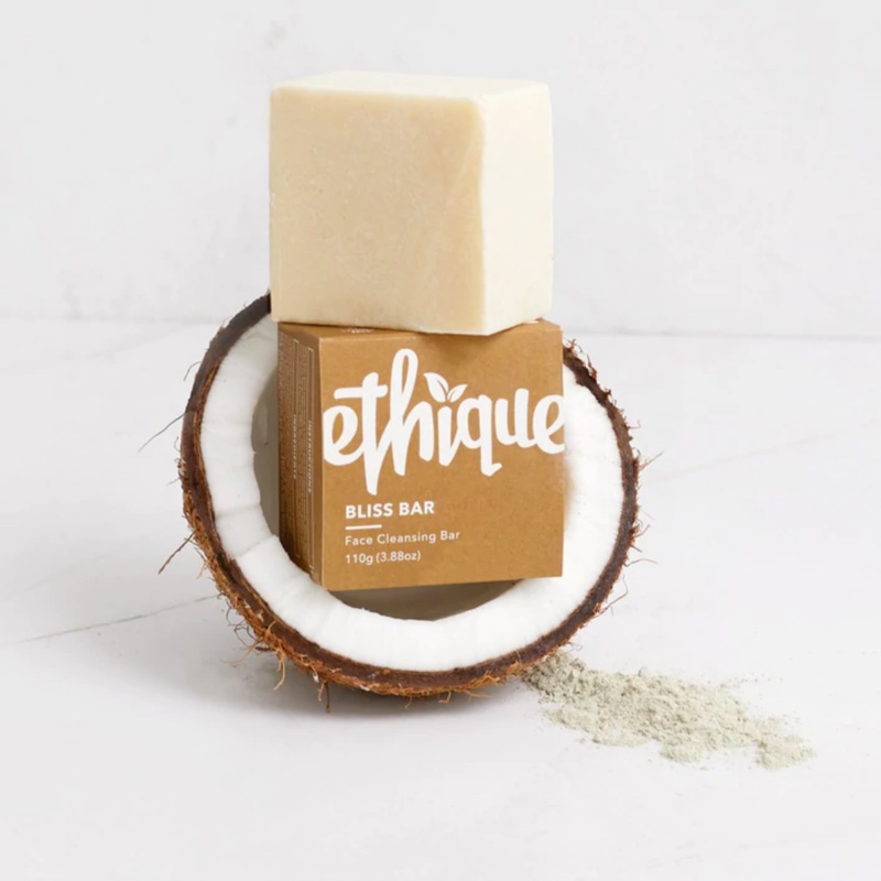 Ethique Face Cleansing Bar|Bliss (Normal to Dry) 110 g|In Your Face (Oily to Normal) 120 g|Deep Green (Oily to Normal) 100 g