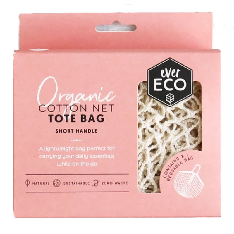 Ever Eco Cotton Net Tote Bag|Long Handle|Short Handle
