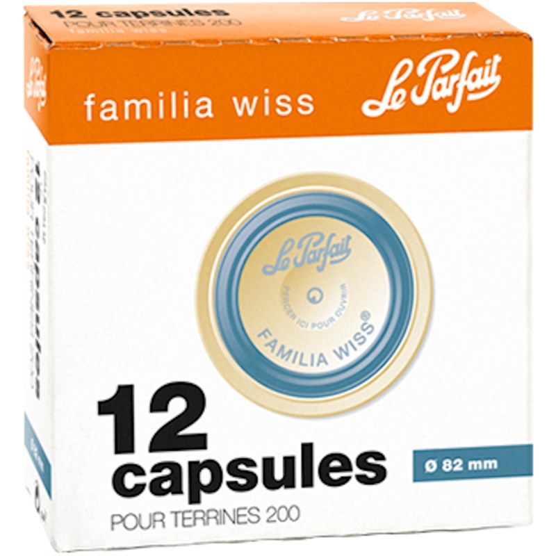 Le Parfait Familia Wiss Sealing Caps (12 Pack)