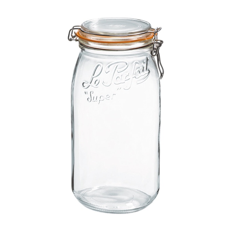 Le Parfait Super Jar|250 ml|500 ml|750 ml|1 L|1.5 L|2 L|3 L