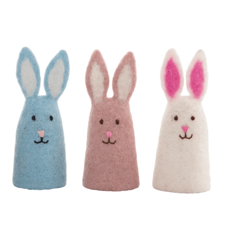 Pashom Bunny Egg Cosy|Brown|Pink|White|Blue|Dark Pink|Grey