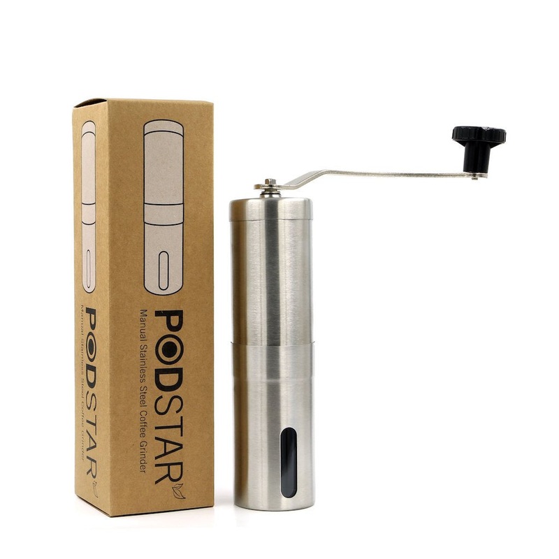 Pod Star Stainless Steel Coffee Grinder