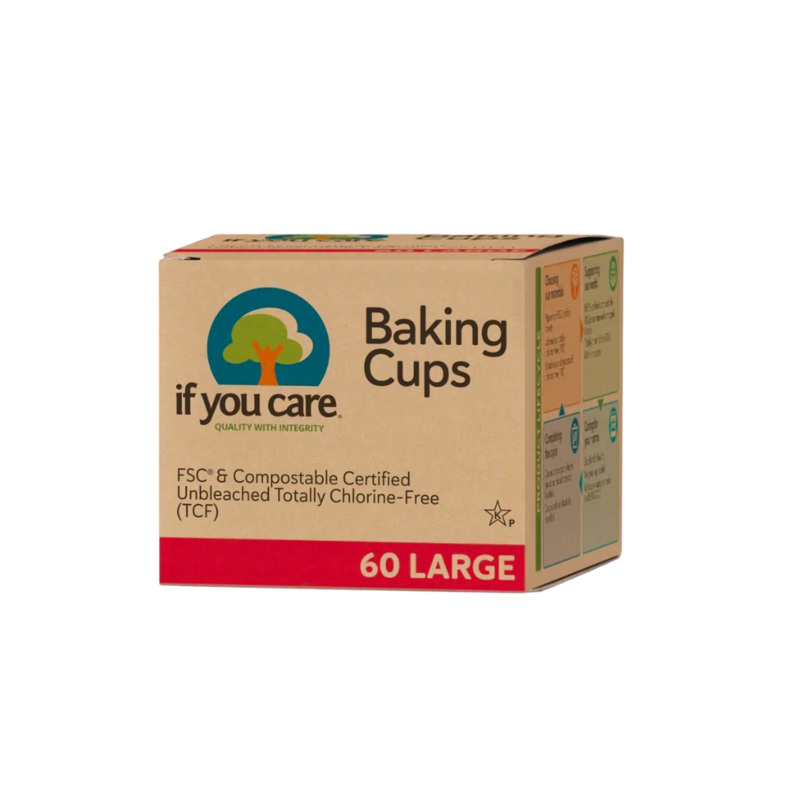 If You Care Baking Cups|Large (60 Pack)|Mini (90 Pack)