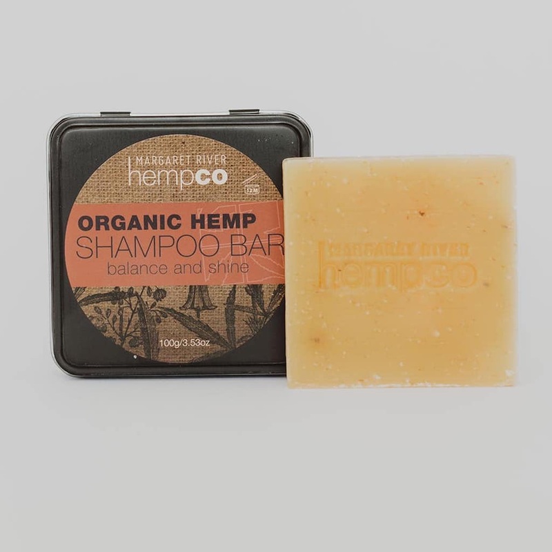 Margaret River Hemp Co  Organic Hemp  Shampoo Bar 100 g