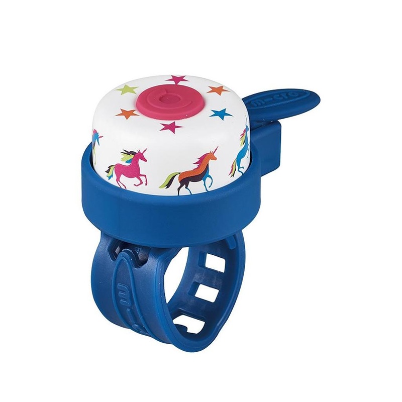 Micro Bell in Box|Unicorn|Black|Blue|Pink|Rocket|Scootersaurus|Monsters|Purple|Flamingo