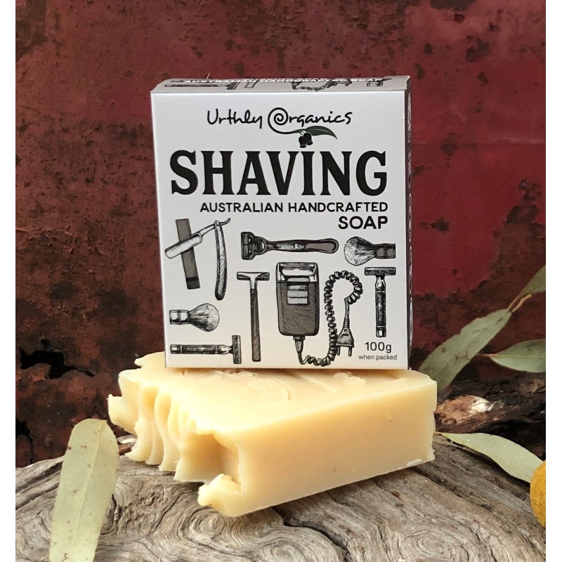 Urthly Organics Shaving Soap 100 g