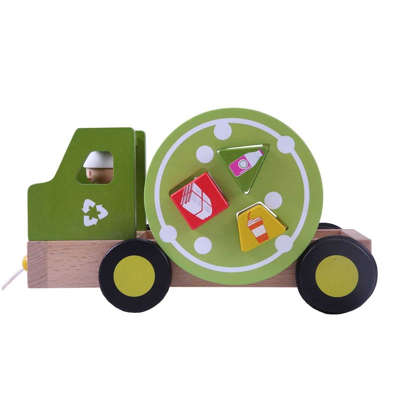 EverEarth Pull Along Recycling Truck