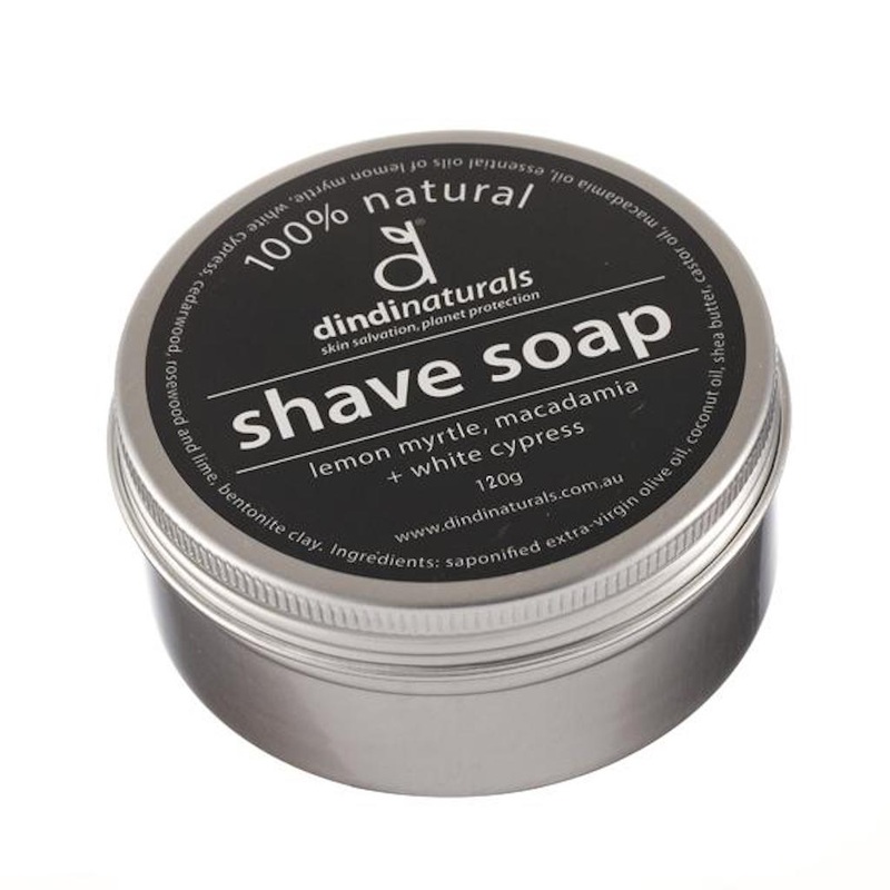 Dindi Naturals Shaving Soap Bar in Tin 120 g