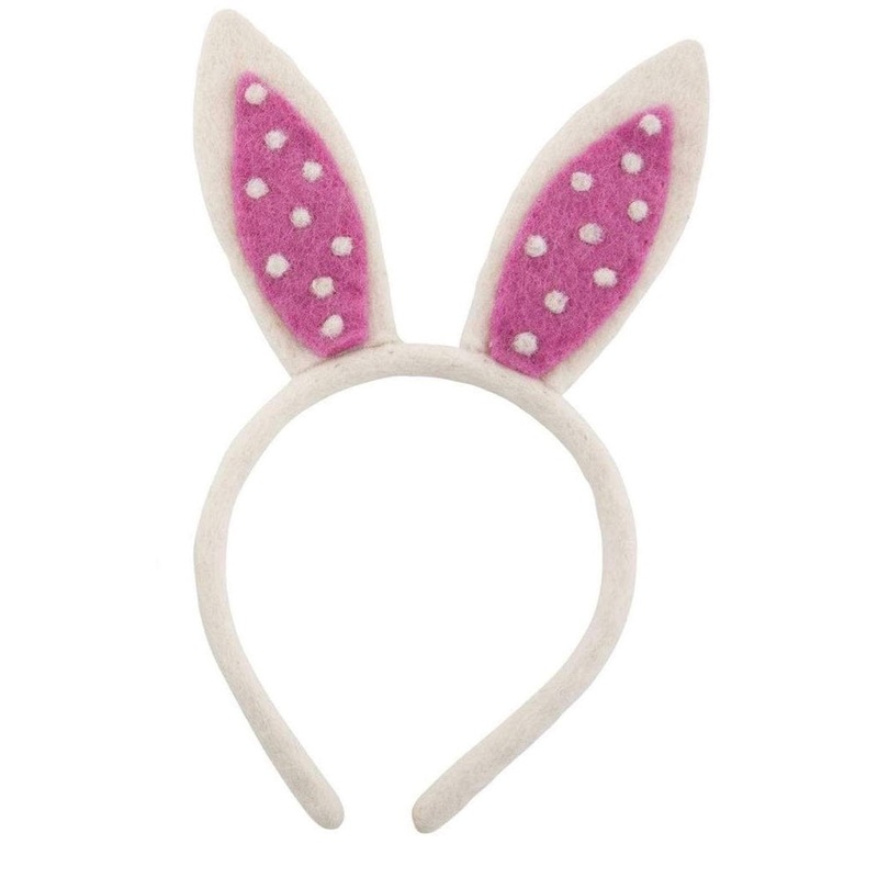 Pashom Bunny Ears|White|Grey|Beige|Dark Pink|Blue|Pink