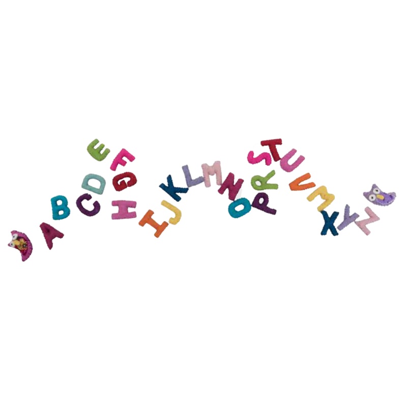 Pashom Garland|Alphabet (Multi Colour)|Australian Animals|Pirate|Woodlands|Unicorn & Fairy