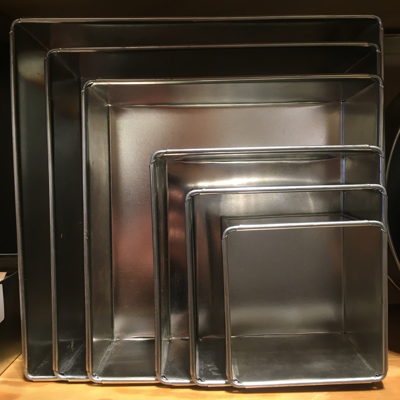 Square Cake Tin|4″|5″|6″|7″|8″|9″|10″|11″