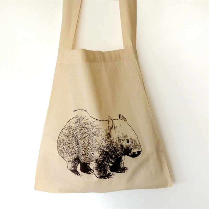 Stalley Shopping Bag|Wombat|Tasmanian Devil|Echidna|Tasmanian Tiger|Robin|Wombat Face|Platypus|Emu