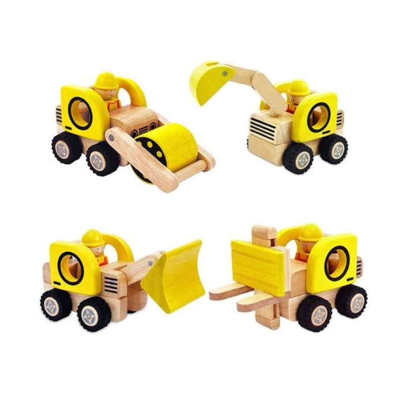 I’m Toy Construction Vehicle|Cement Mixer|Crane|Dump Truck|Bulldozer|Road Roller|Forklift|Digger