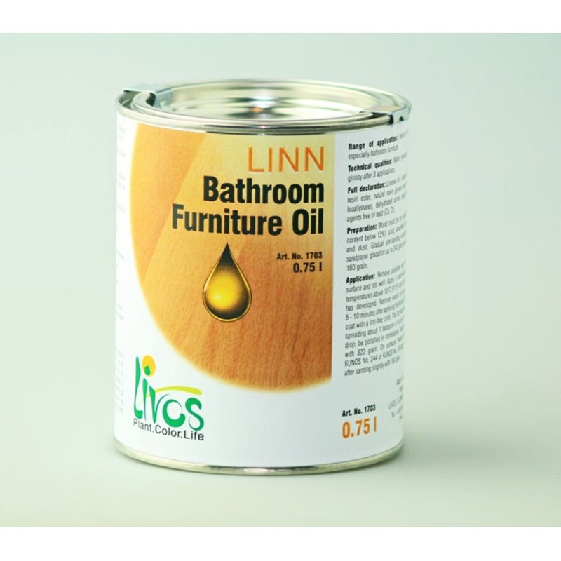 Livos Linn Bathroom Furniture Oil (1703)