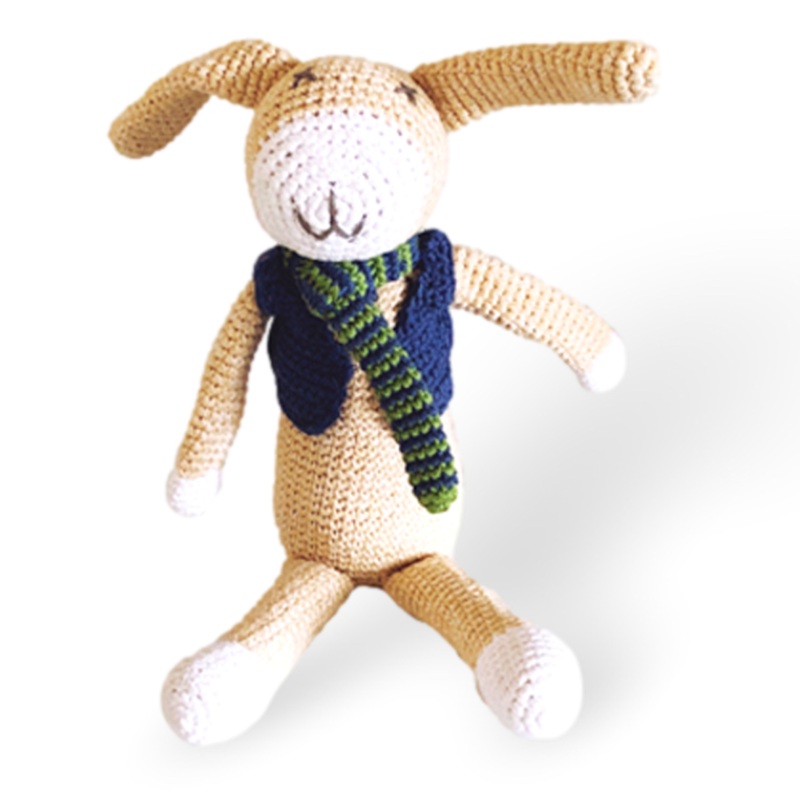 Pebble Bunny Rattle Scarf