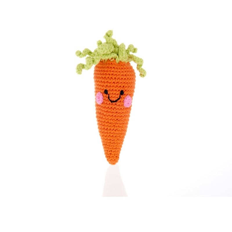 Pebble Friendly Veg Rattle|Red Chilli|Carrot