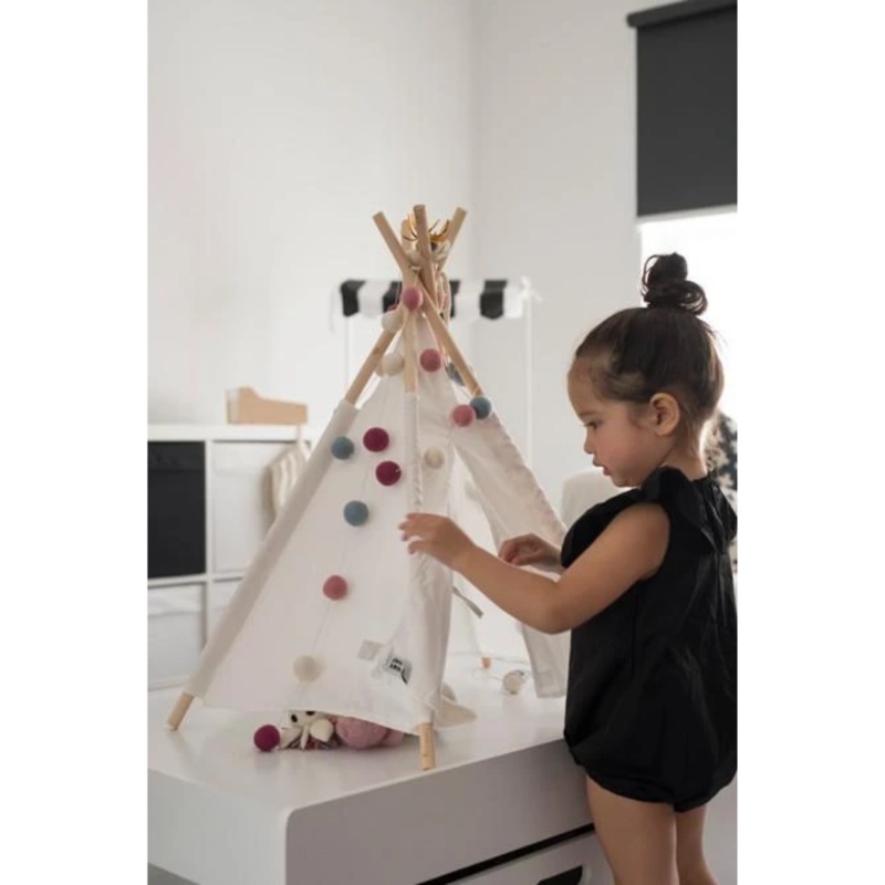 Rainbows & Clover Teepee|Super (2.1 m)|Regular (1.5 m)|Toy size