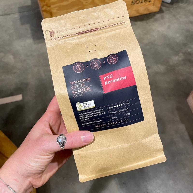 Tasmanian Coffee Roasters Organic Coffee Beans 500 g
