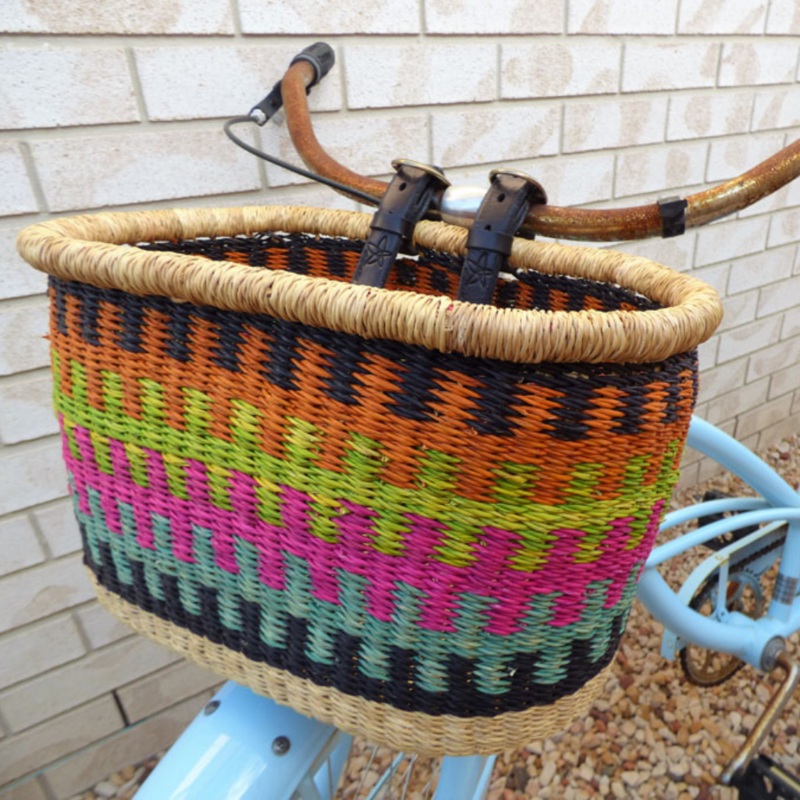Afropacific Bicycle Basket