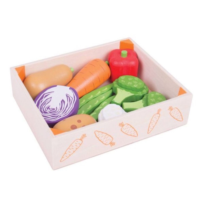 Bigjigs Food Crate|Vegetables