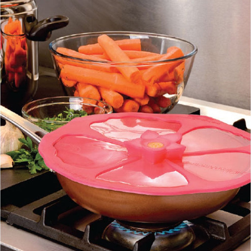 Charles Viancin Silicone Cover Hibiscus Pink