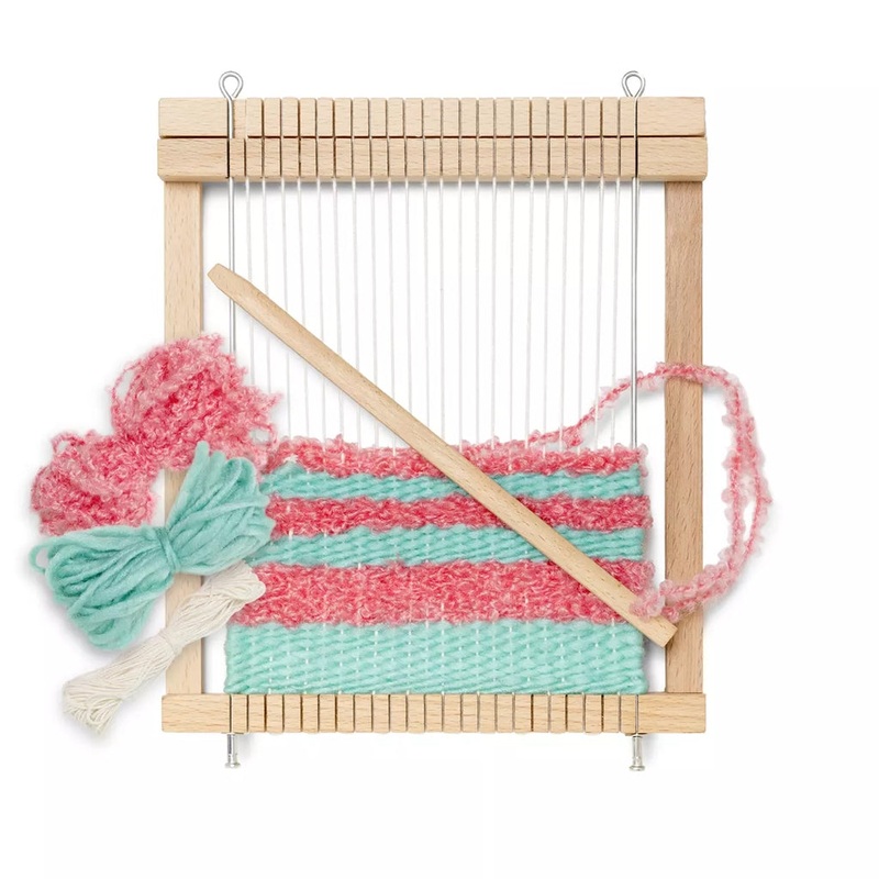 Micki Wooden Weaving Frame|Round|Rectangle