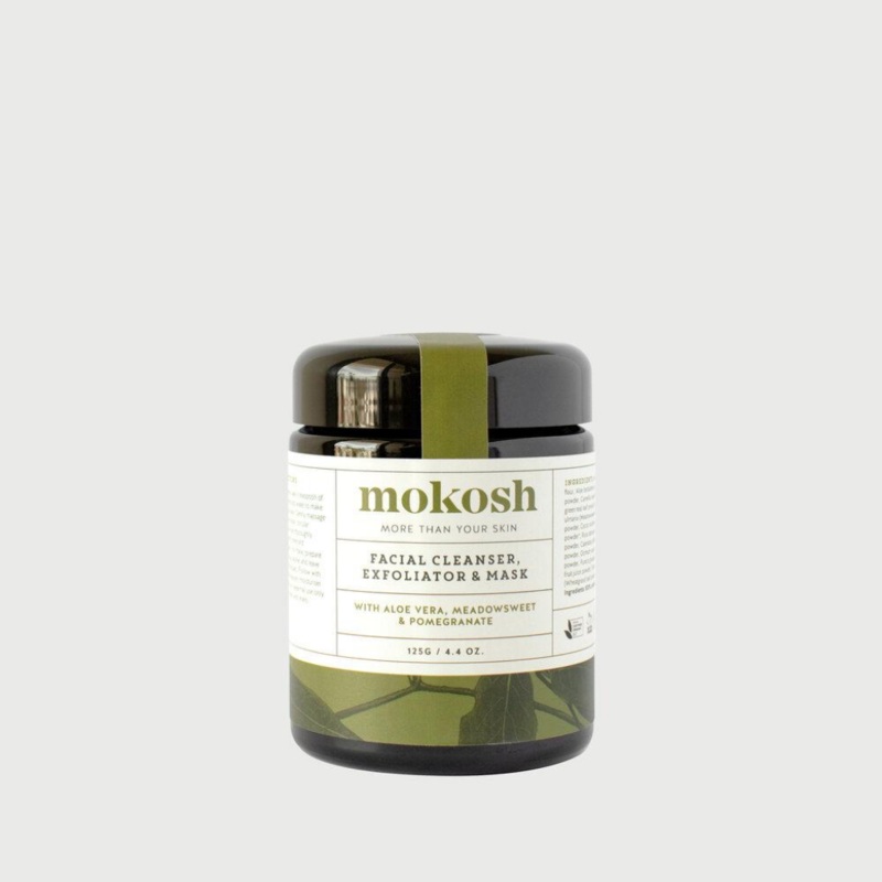 Mokosh Facial Cleanser, Exfoliator & Mask