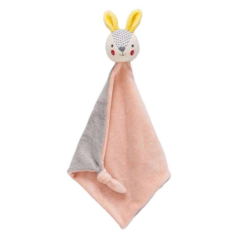 Petit Collage Organic Blankie|Bunny|Bear