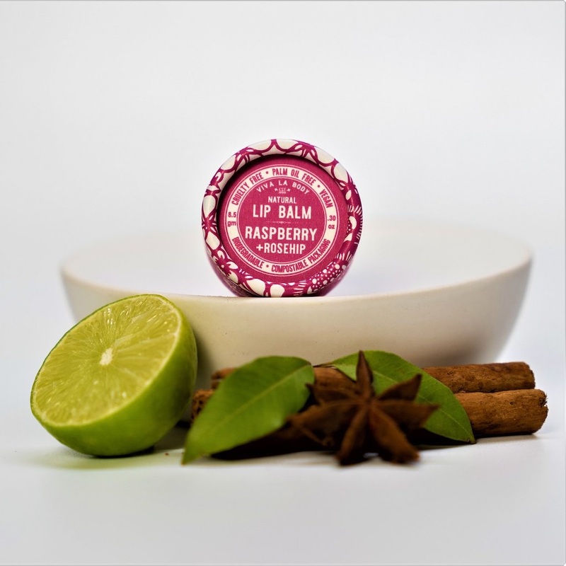 Viva La Body Lip Balm 8.5 g|Raspberry & Rosehip|Spearmint & Hemp|Chamomile & Cocoa