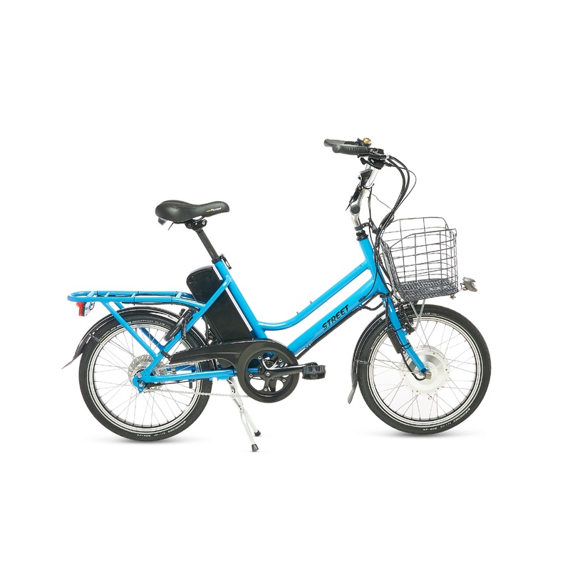 eZee Street Derailleur 9S|807 Watt-hour (22.4 Ah)|540 Watt-hour (16Ah)|Blue