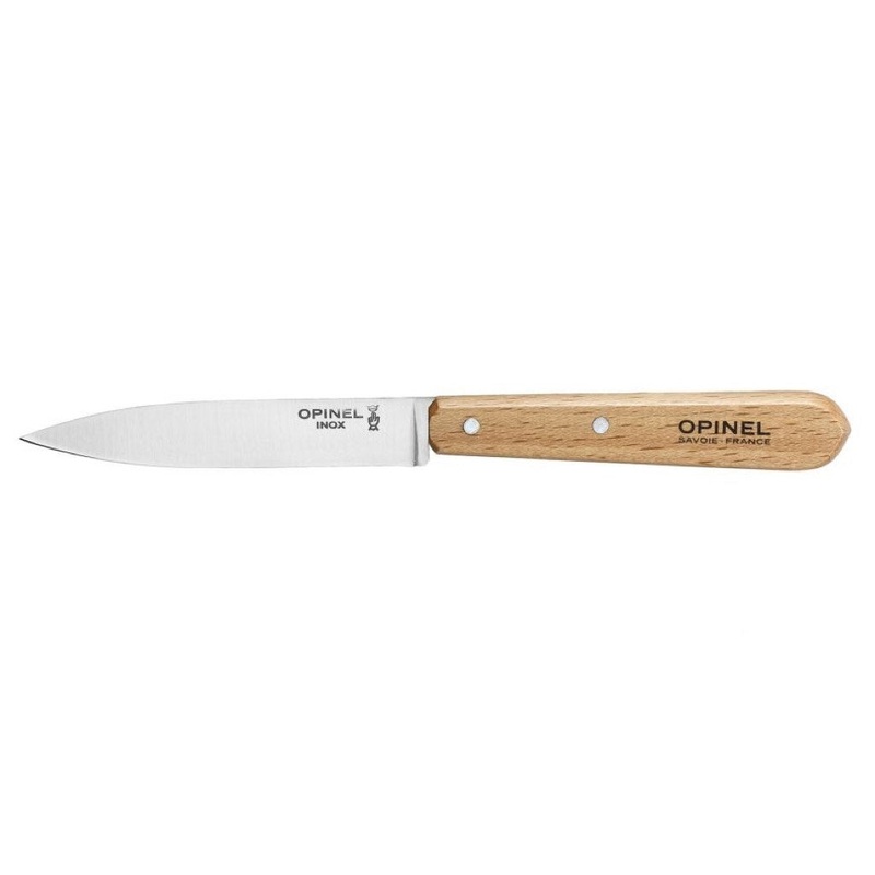 Opinel Paring Knife|Natural|Tangerine|Sky Blue|Apple Green|Plum