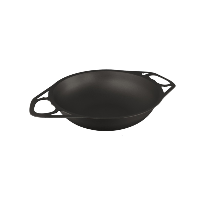 Solidteknics Aus-Ion Quenched Dual Handled Wok 30 cm