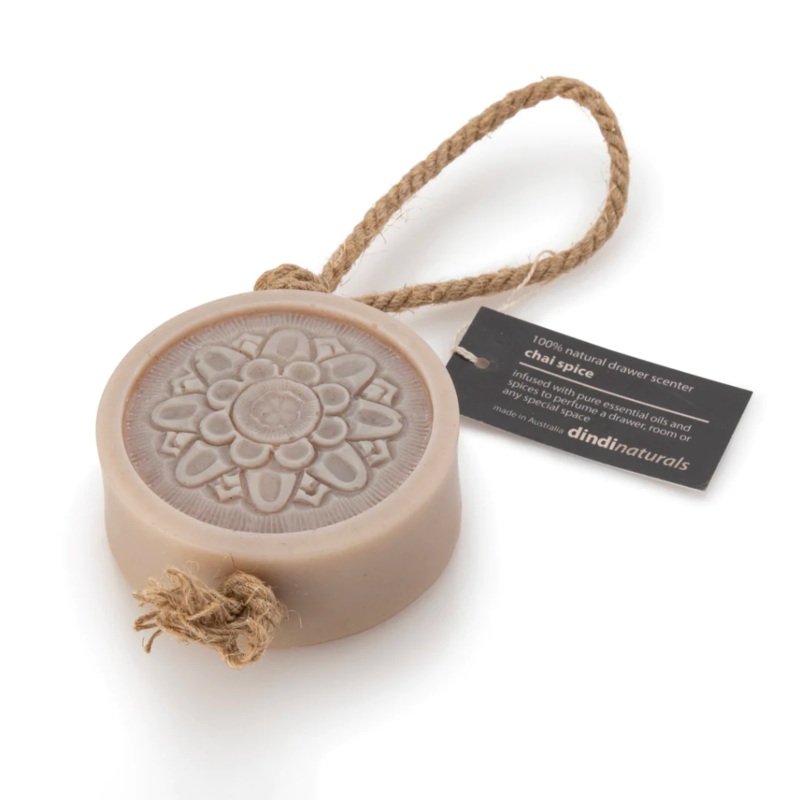 Dindi Naturals Drawer Scenter Wax Chai Spice Mandala