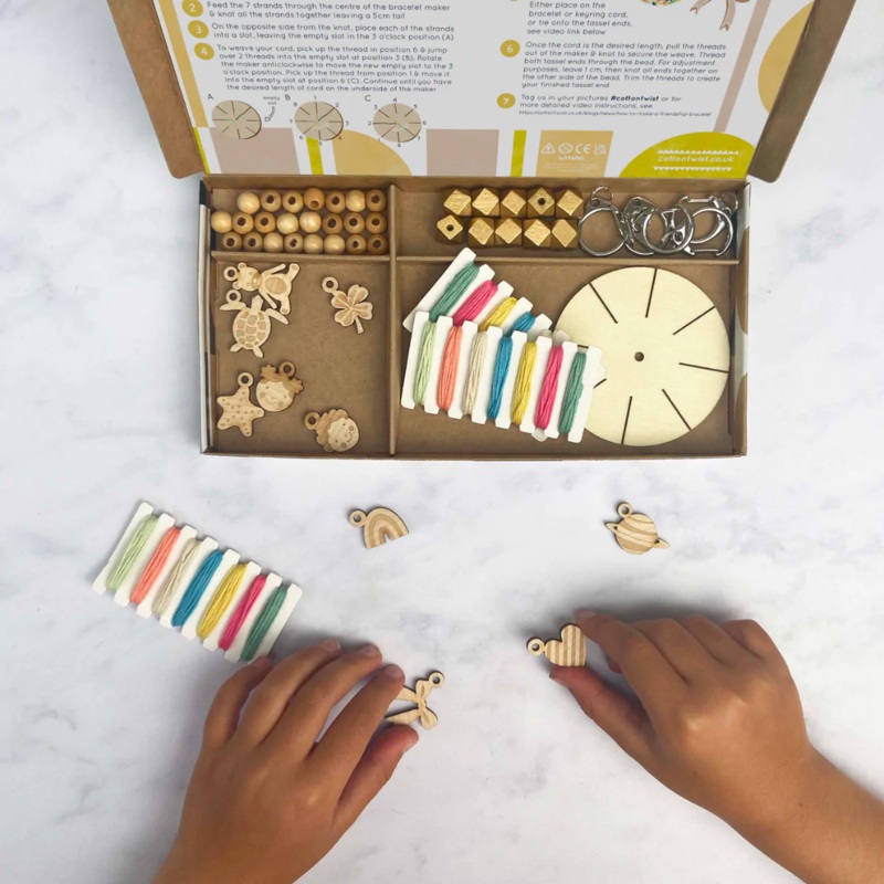 Cotton Twist Charm Jewellery Making Kit