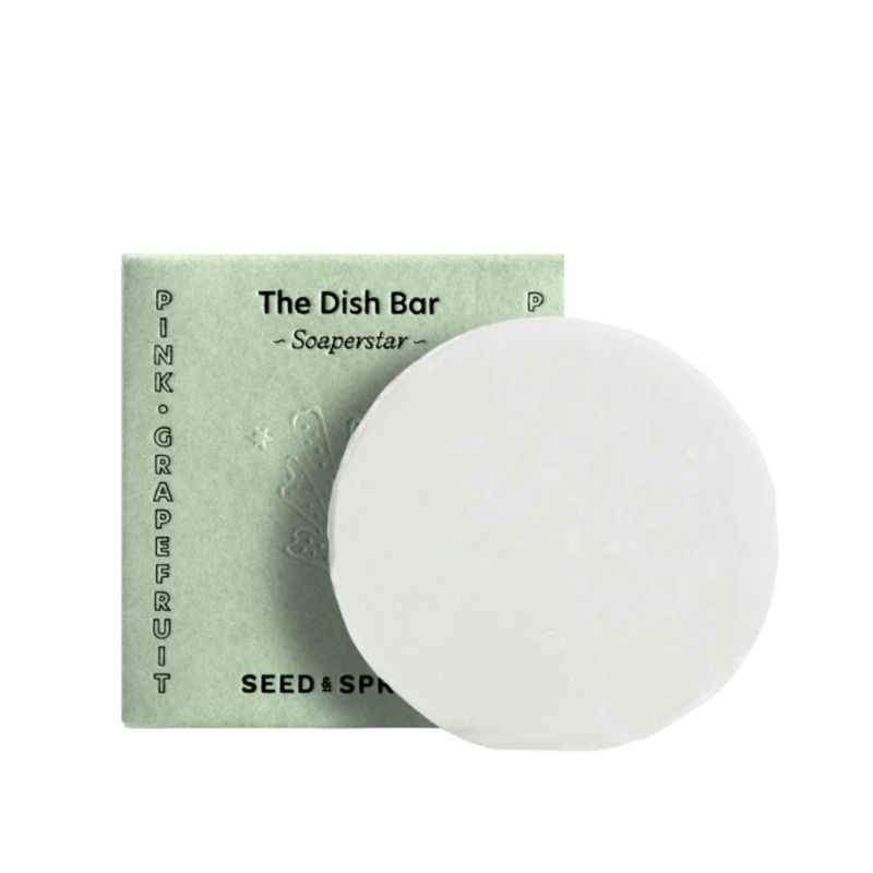 Seed & Sprout Dish Soap Bar|Pink Grapefruit|Lemon Myrtle