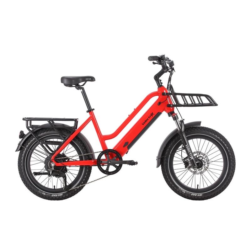 Velectrix SUV Cargo eBike|Red|Blue|Storm Grey