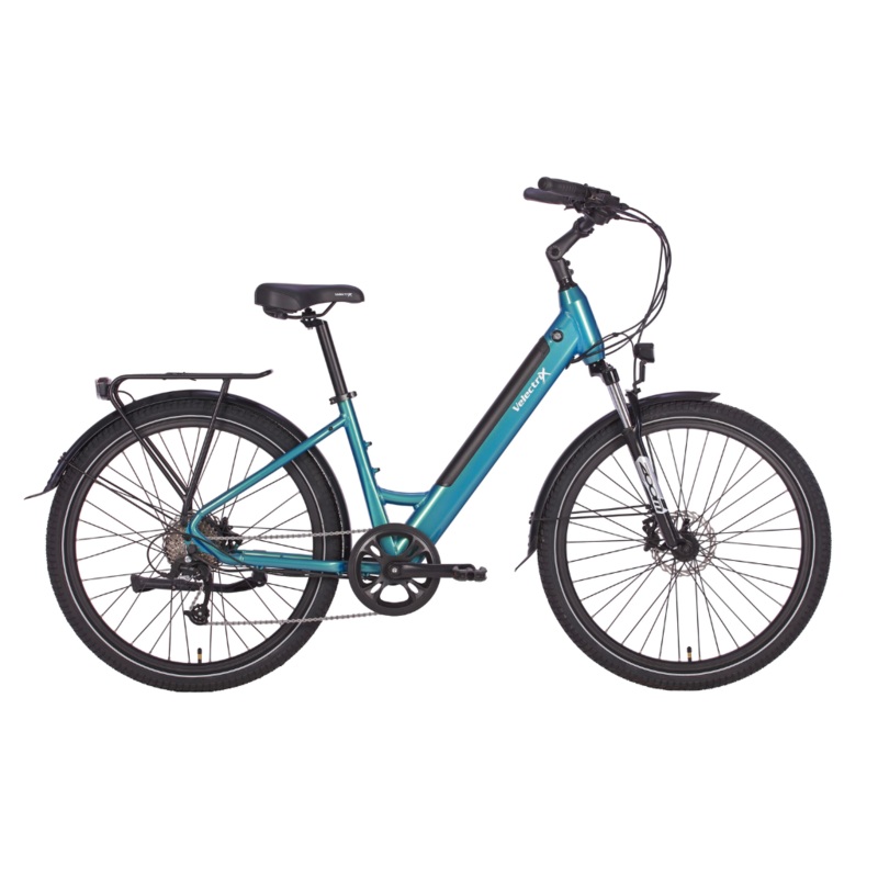 Velectrix Urban+ Step Through|Blue|Green|Small 42cm|Medium 46cm