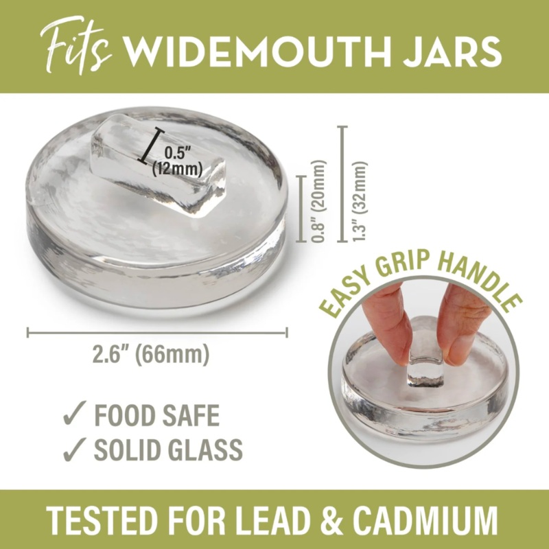 Country Trading Co Glass Fermenting Weight (Single)