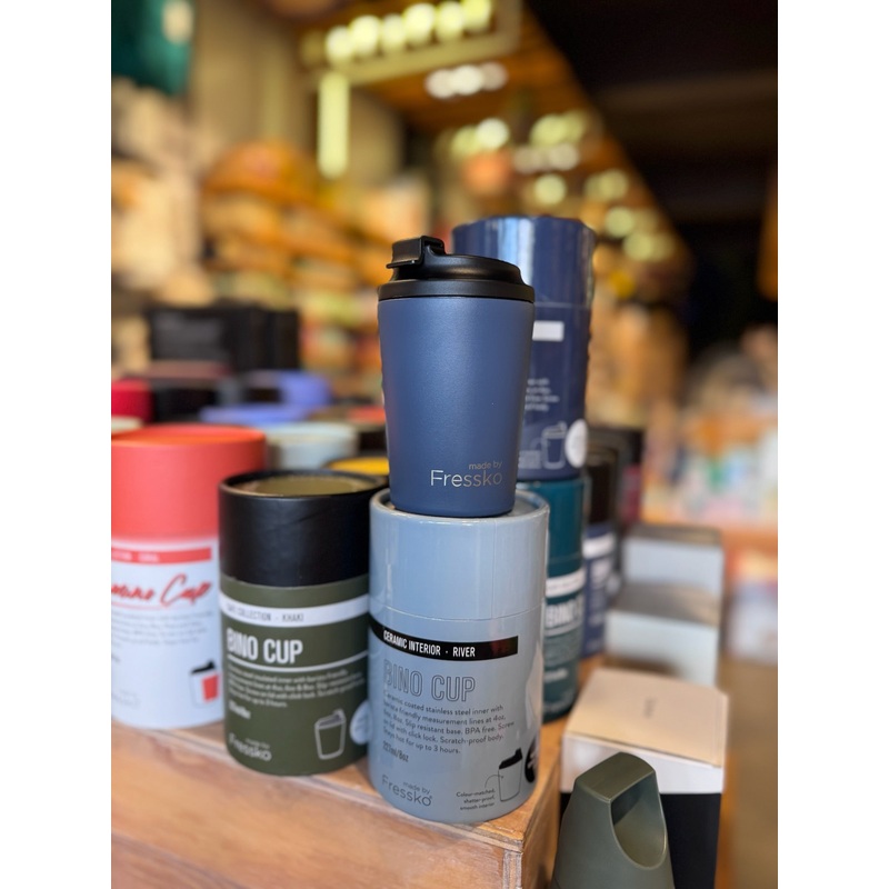 Fressko Reusable Insulated Ceramic Camino Cup 340 ml (12 oz)