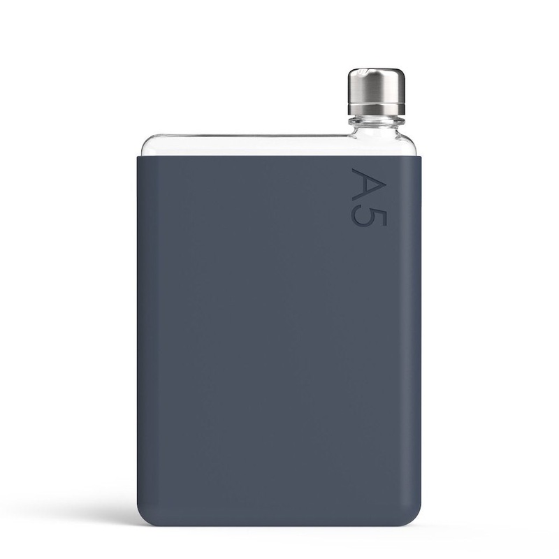 Memobottle Silicone Sleeve A5|Midnight Blue|Black Ink|Wild Plum|Mandarin|Moss Green|Sea Mist|Pale Coral