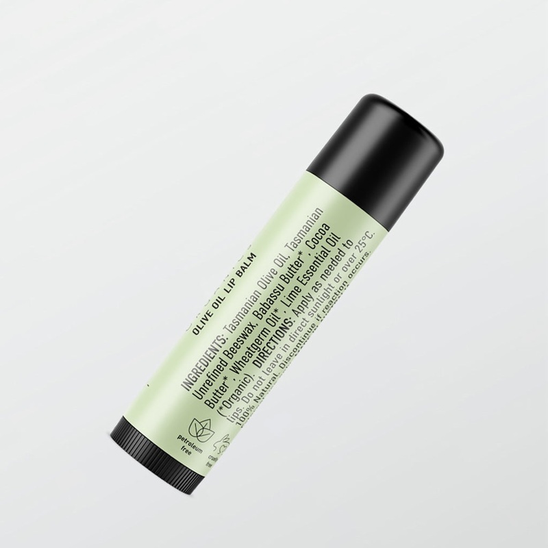 Milie Organics Lip Balm 6 g|Tasmanian Peppermint|Lime|Tangerine
