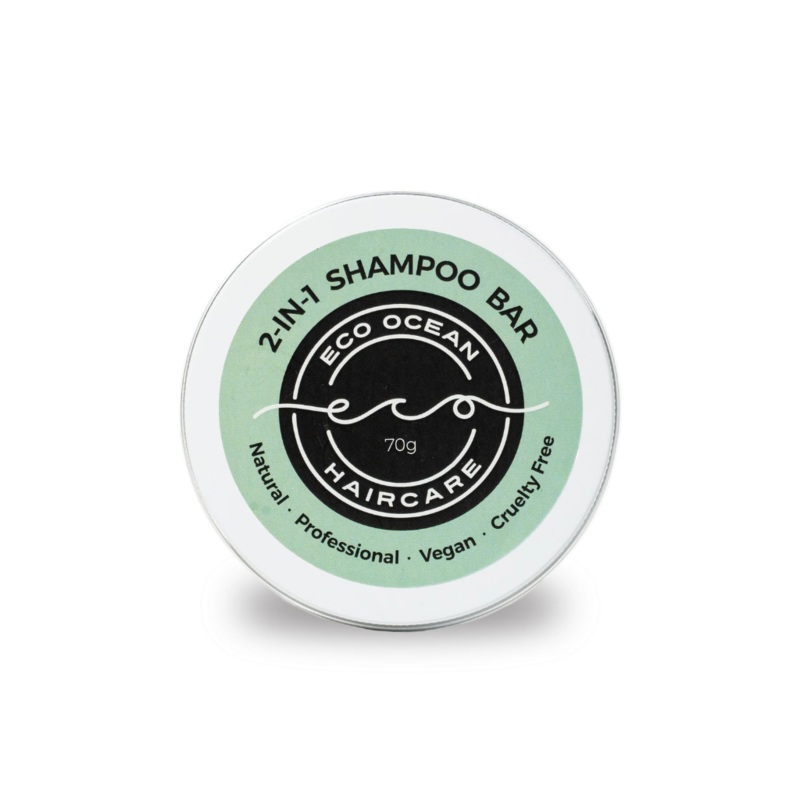 Eco Ocean Haircare Shampoo & Conditioner 2-in-1 in a Tin 70 g