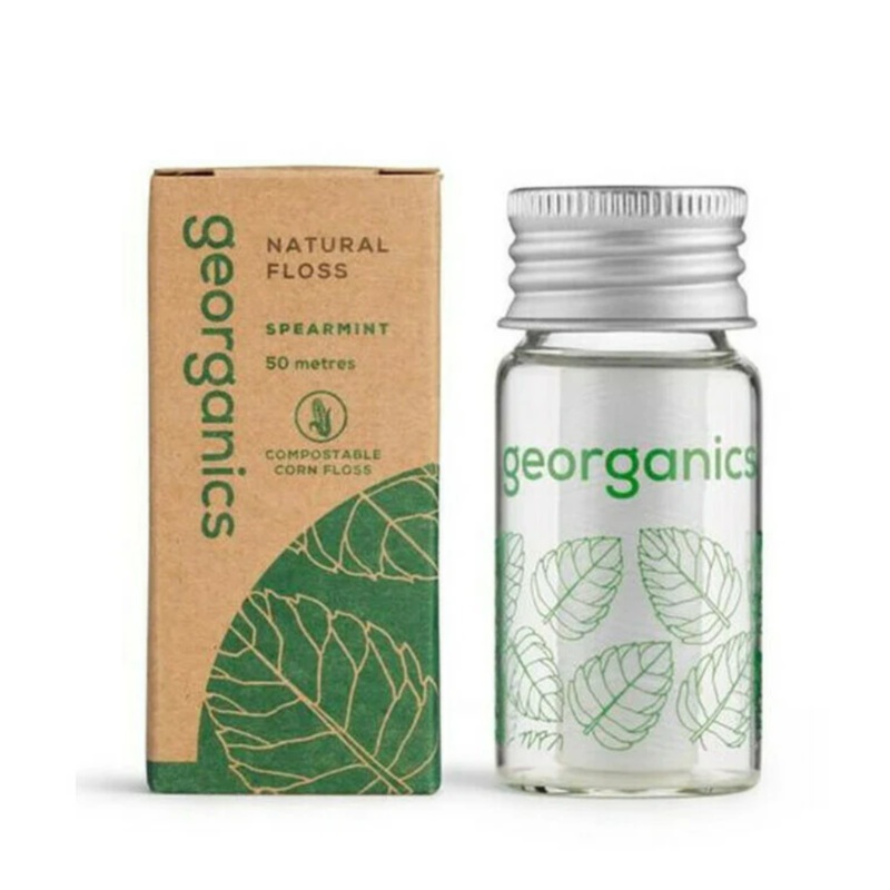 Georganics Natural Spearmint Floss 50 m