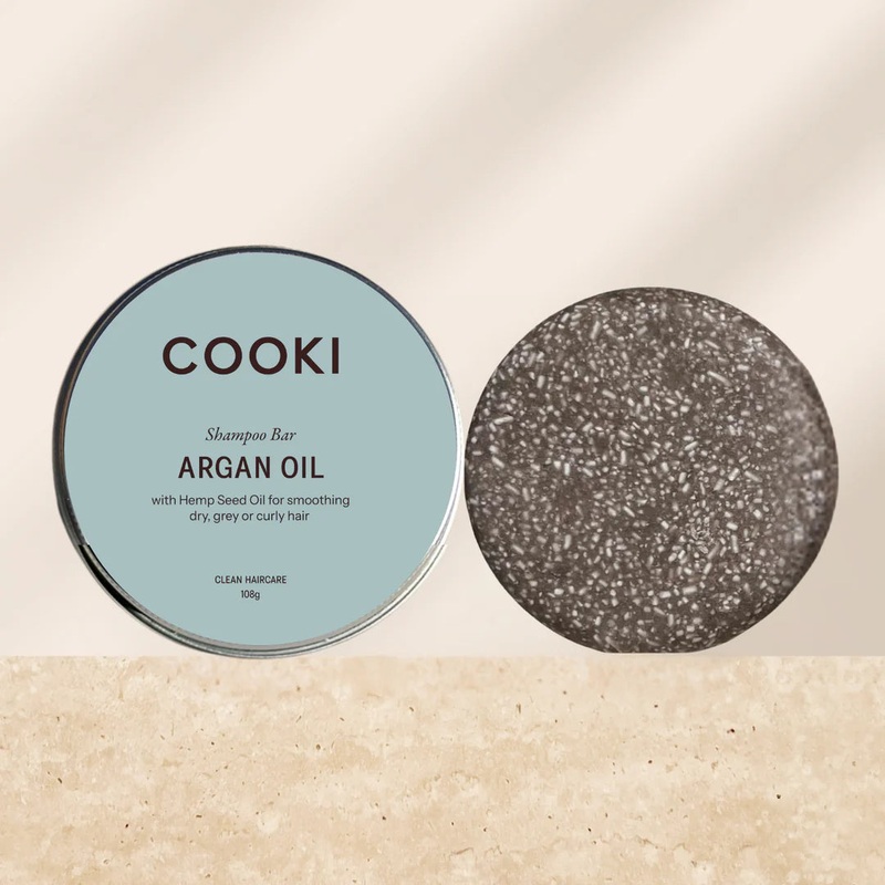 Hair Cooki Shampoo Bar with Tin 108 g (JUMBO)