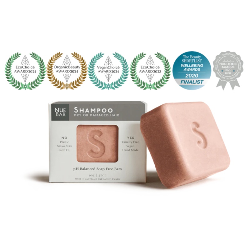 NueBar Shampoo Bar 70 g|Normal|Curly or Dry|Oily|Fragrance Free