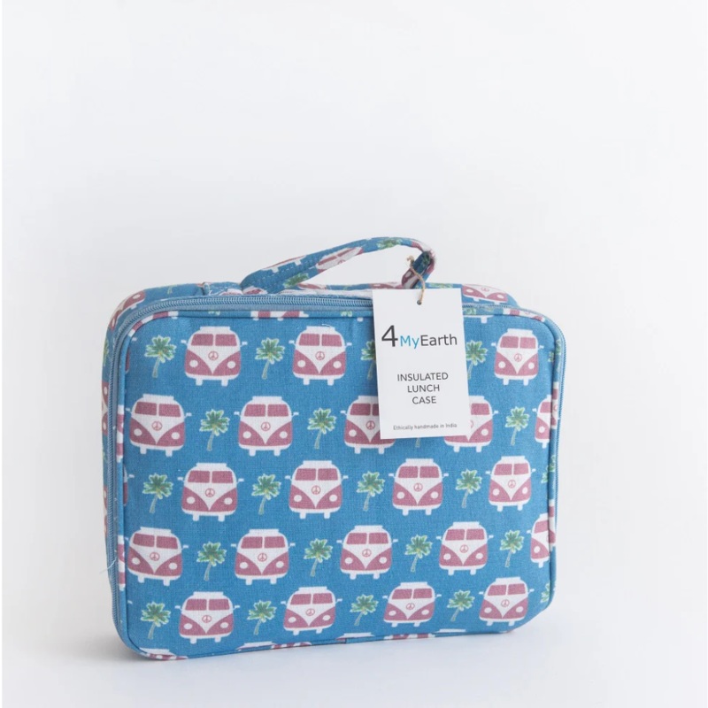 4myEarth Insulated Lunch Bag|Denim|Combie|Flamingoes|Llamas|Ocean Life|Love Birds
