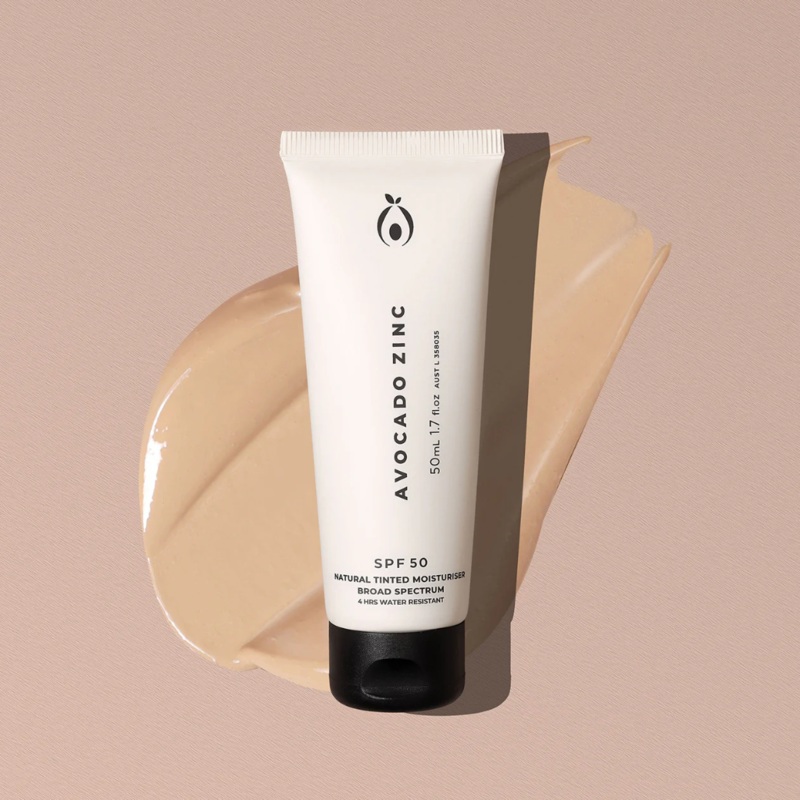 Avocado Zinc Tinted Moisturiser Light SPF 50 ml