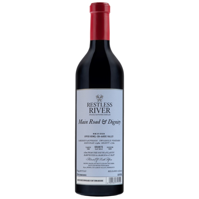 Main Road and Dignity Cabernet Sauvignon Restless River 2020