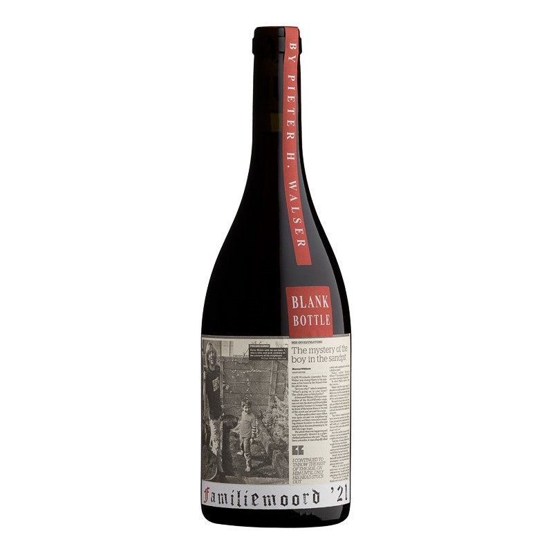 Familiemoord Blank Bottle 2023