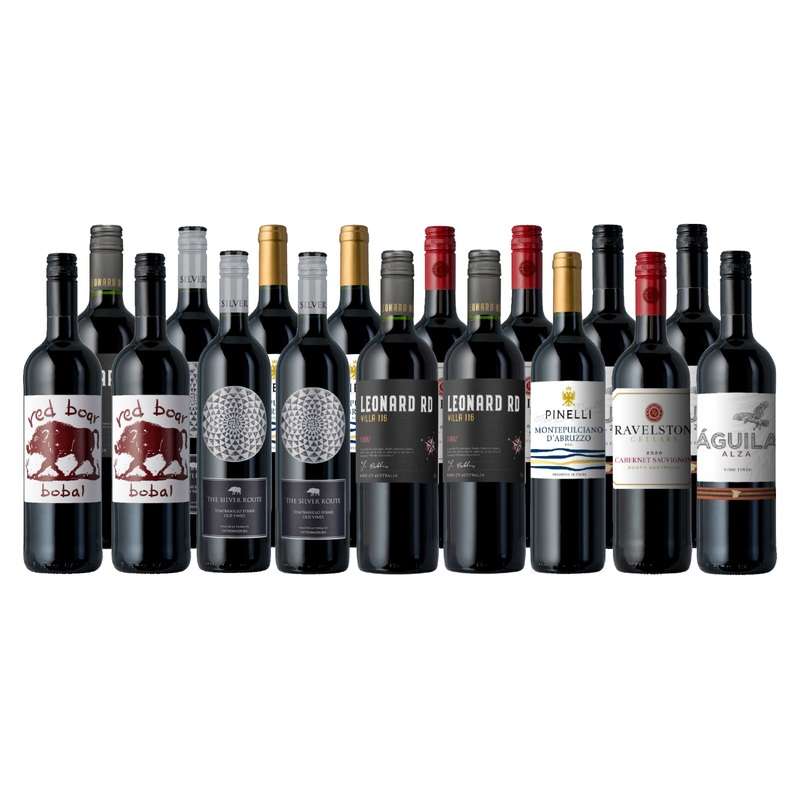 Groupon Top 18 Wines of 2020 Vineyard 18-Pack – Red